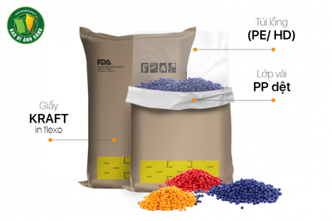 Bao Bì Đựng Hạt Nhựa Bền Chắc | Thiết Kế Ấn Tượng - Bao Bì Ánh Sáng