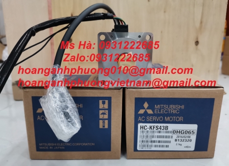 Servo mitsubishi HC-KFS43 nhập khẩu hàng mới