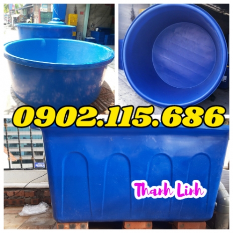 Thùng dung tích lớn, thùng hình chữ nhật, thùng nhựa tròn, thùng nhựa nuôi cá, thùng nhựa trồng sen,