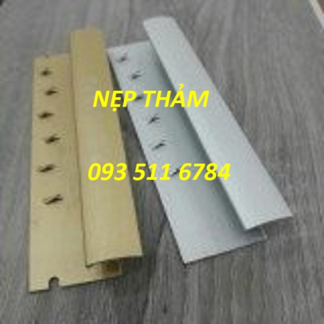 Nẹp kẹp thảm trang trí - Nẹp V Inox màu - Nẹp góc tường V nhôm