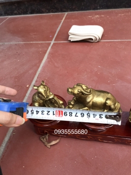 Giao lưu bộ con giáp bằng đồng đúc nguyên khối hàng sưu tầm