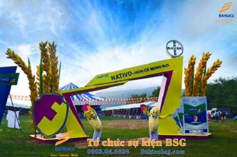 Thiết kế thi công cổng sự kiện