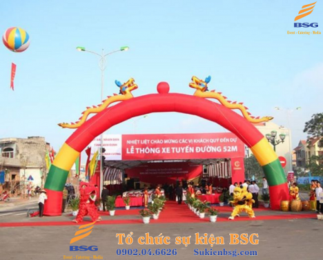 Thiết kế thi công cổng sự kiện
