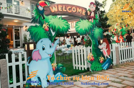 Thiết kế thi công cổng sự kiện