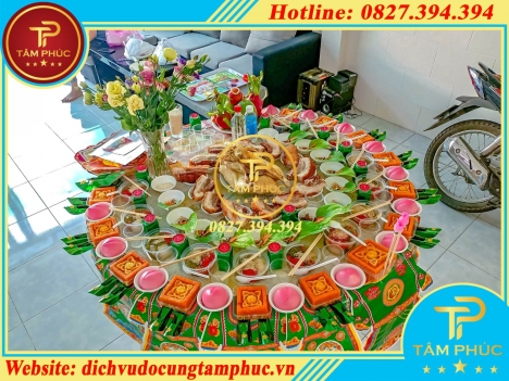 Nhận đặt mâm cúng đầy tháng, thôi nôi, cúng đốt cho bé