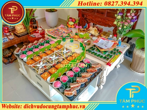 Nhận đặt mâm cúng đầy tháng, thôi nôi, cúng đốt cho bé