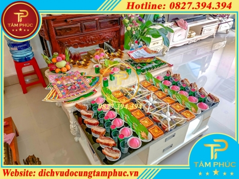 Nhận đặt mâm cúng đầy tháng, thôi nôi, cúng đốt cho bé