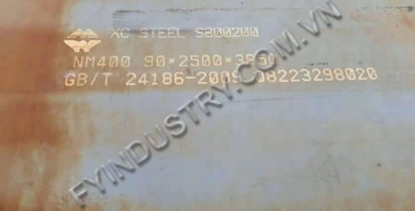 Thép chống mài mòn NM400, NM450, NM500- thép Châu Dương