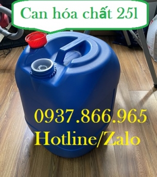 Can nhựa chuyên đựng dung dịch lỏng trong nhuộm vải, can nhua 25l, can nhựa cũ
