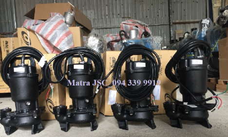Call 094 339 9919, Bán máy bơm chìm Tsurumi 50C2.75 có cánh cắt rác hàng nhật