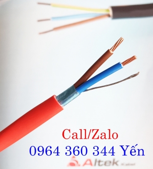 Cáp chống cháy chống nhiễu 1x2x1.5mm2 LSZH Altek Kabel