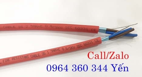 Cáp chống cháy chống nhiễu 1x2x1.5mm2 LSZH Altek Kabel