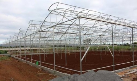 Nẹp nhà kính giá tốt, thanh nẹp cài màng nhà kính, thanh nẹp C và  zic zac lò xo