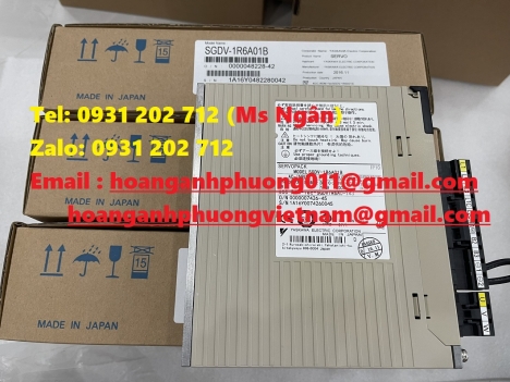 SGDV-1R6A01B | Servo Driver | hãng Yaskawa | chính hãng