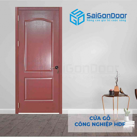 Cửa gỗ công nghiệp HDF giá chỉ từ 1.199.000