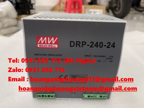 DRP-240-24 | Bộ nguồn | hãng Meanwell | chính hãng