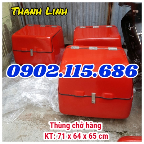 Thùng ship hàng tại Hà Nội, thùng giao hàng loại lớn, thùng giao đồ ăn, thùng ship hàng chuyển phát
