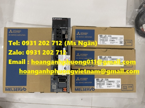 MR-J4-20A | Bộ điều khiển Servo | hãng Mitsubishi
