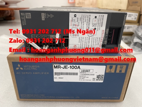 MR-JE-100A | Bộ điều khiển Servo | Mitsubishi | giá tốt