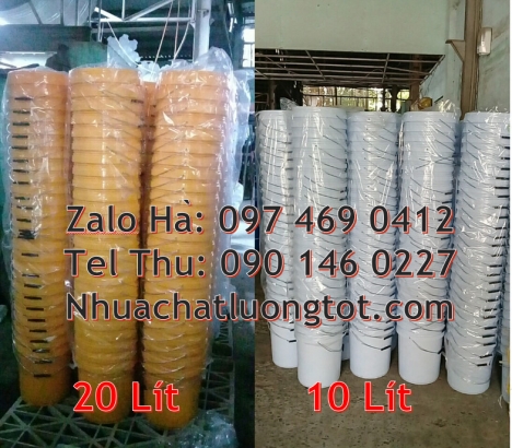 vỏ thùng đựng sơn nước Vỏ thùng đựng sơn 10 lít, Thùng nhựa giá rẻ, Vỏ thùng nhựa 18 lít, Xô
