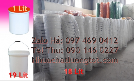 vỏ thùng đựng sơn nước Vỏ thùng đựng sơn 10 lít, Thùng nhựa giá rẻ, Vỏ thùng nhựa 18 lít, Xô