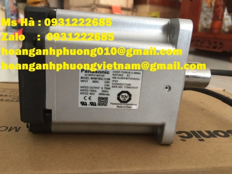 MHMF082L1U2M | motor minas A6 family | panasonic