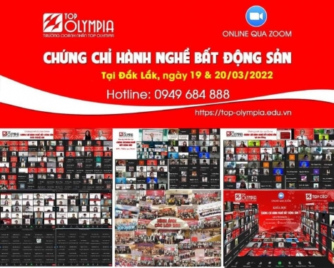 Cấp chứng chỉ BĐS tại Đăk Lăk