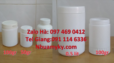 Hủ nhựa 2kg nắp garenty, Hủ nhựa 1kg nắp vặn. Hũ hóa chất giá rẻ. hũ hdpe giá rẻ Giá bán hũ 1.5kg hd