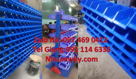 hộp nhựa duy tân, Kệ phụ tùng, kệ đựng linh kiện, kệ đựng hàng hóa, thùng nhựa tp hcm, khay nhựa xan