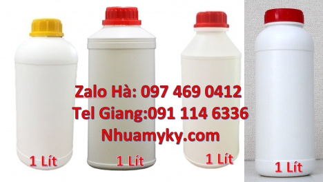 chai xịt phun sương 500ml, chai 250ml đựng thuốc thủy sản, chai 500ml đựng trà sữa, chai 1l đựng sữa