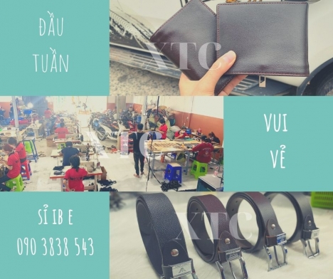 VÍ NAPPA DA BÒ 100% , SỈ TỪ 50 CÁI