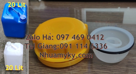 can 20l giá rẻ, can 25l xanh Can 20l vuông, Can vuông 25l đựng phân bón, can 25l trắng, Can dẹp 30l