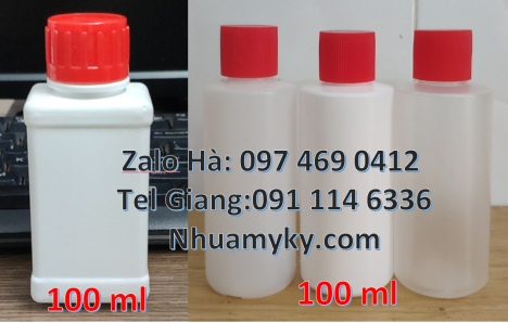 chai nhựa 100ml đựng mực in, chai nhựa Chai nhựa tròn, Cung cấp chai nhựa 250ml 500ml giá sỉ. Chai n