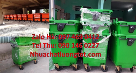 xe chở rác 1000l, bán sỉ xe rác 1000l Xe chở rác 660 lít, xe chở rác 1000 lít, Xe gom rác 1000 lít,