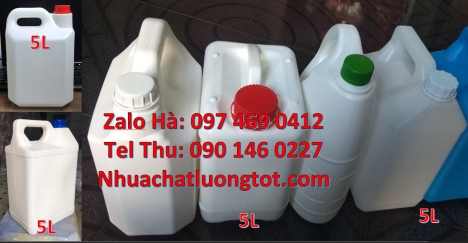 Can 5l tròn, can 10l vuông, Can nhựa 2l đựng phân bón. Can 20 lít đựng hóa chất, can 25l giá rẻ, can