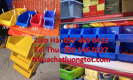 Khay đựng linh kiện sửa xe ô tô, cung cấp kệ nhựa giá sỉ, Kệ nhựa A6, Khay nhựa đựng dụng cụ, khay đ