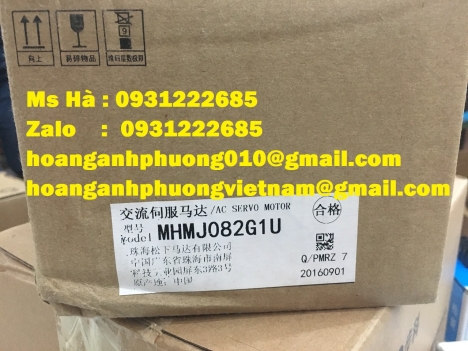 MHMJ082G1U | hãng Panasonic | Servo motor