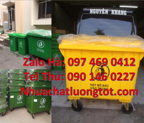 xe chở rác 1000l, bán sỉ xe rác 1000l Xe chở rác 660 lít, xe chở rác 1000 lít, Xe gom rác 1000 lít,