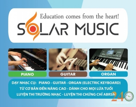 Dạy Đàn Organ, Piano, Guitar chuyên nghiệp Tại Quận 7 TPHCM