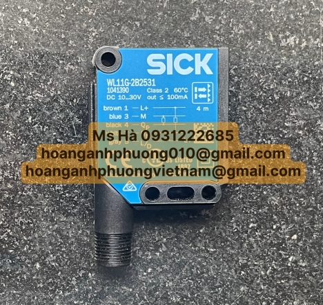 WL11G-2B2531 Đầu dò quang điện sick mới 100%