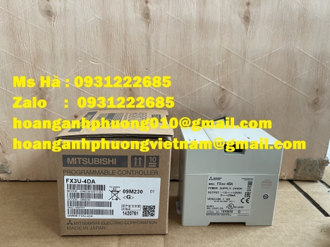 FX3U-4DA | Module analog output | mitsubishi