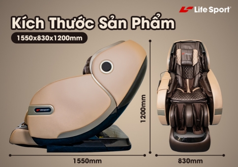 Ghế Massge Toàn Thân Cao Cấp Life Sport LS-899