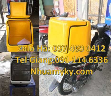 thùng chở hàng sau xe máy, thùng giao hàng cao cấp, Thùng Chở Hàng Sau Xe Máy, Thùng Ship Hàng, Thùn