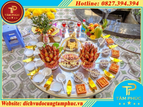 Đặt mâm cúng động thổ - khởi công trọn gói tại Cần Thơ