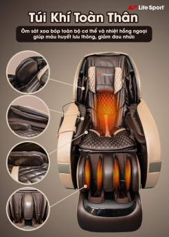 Ghế Massge Toàn Thân Cao Cấp Life Sport LS-899