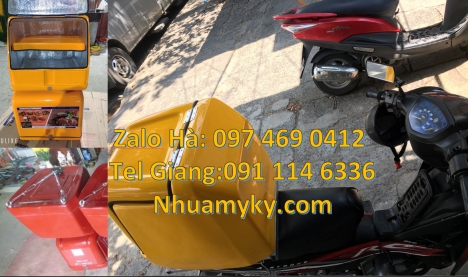 thùng chở hàng sau xe máy, thùng giao hàng cao cấp, Thùng Chở Hàng Sau Xe Máy, Thùng Ship Hàng, Thùn