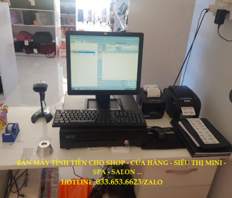 Thiết bị tính tiền cho cửa hàng quần áo, phụ kiện