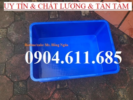 Thùng nhựa đặc làm từ 100% nhựa nguyên sinh. thùng nhựa có nắp