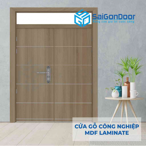 MDF Laminate - Thêm một bước tiến cho dòng cửa gỗ công nghiệp