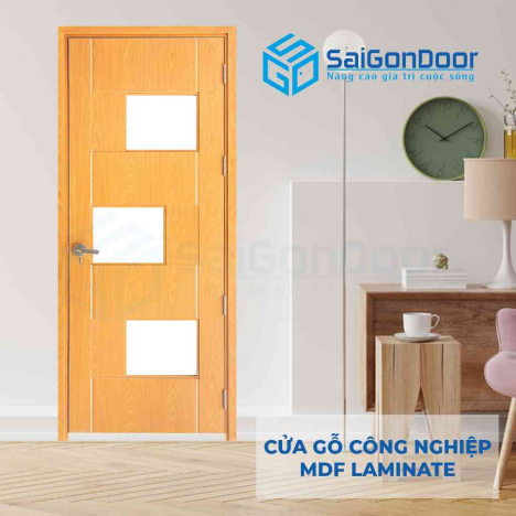 MDF Laminate - Thêm một bước tiến cho dòng cửa gỗ công nghiệp